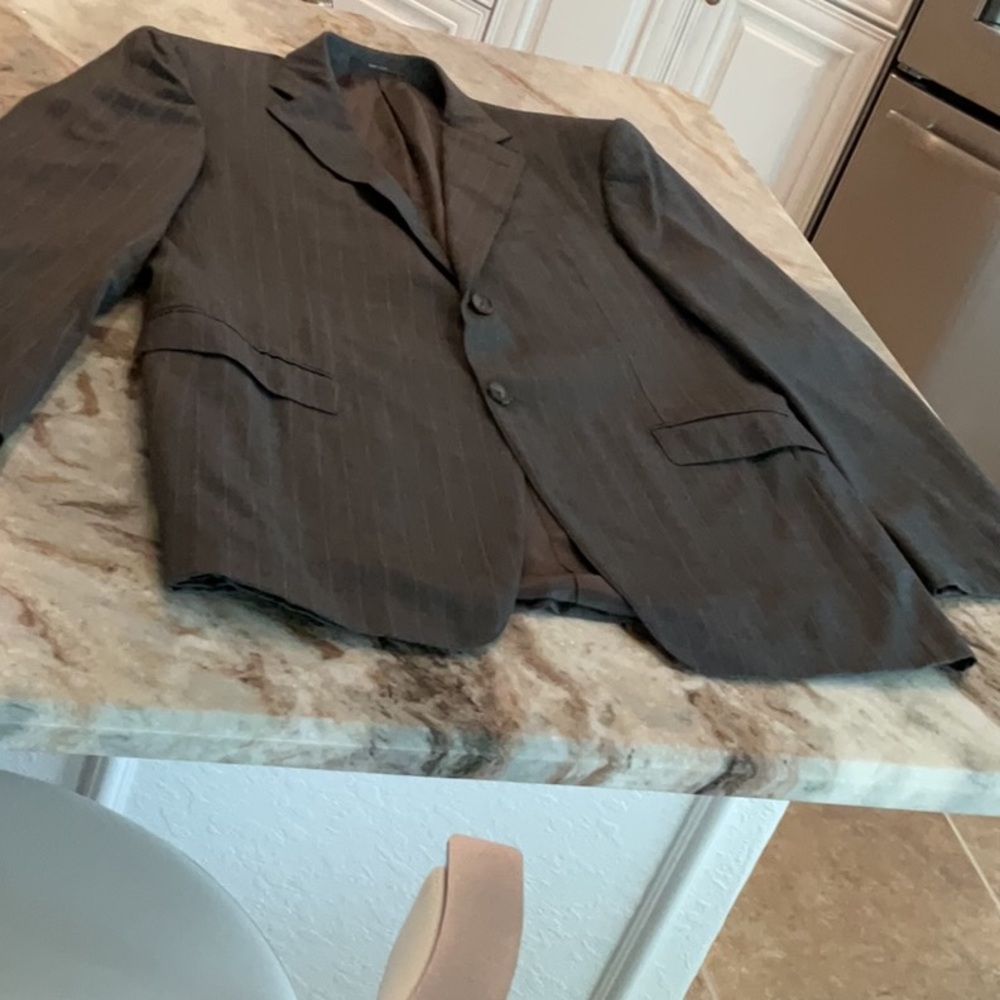 ermenegildo Zegna blazer, Gary with blue pinstripe, 52L